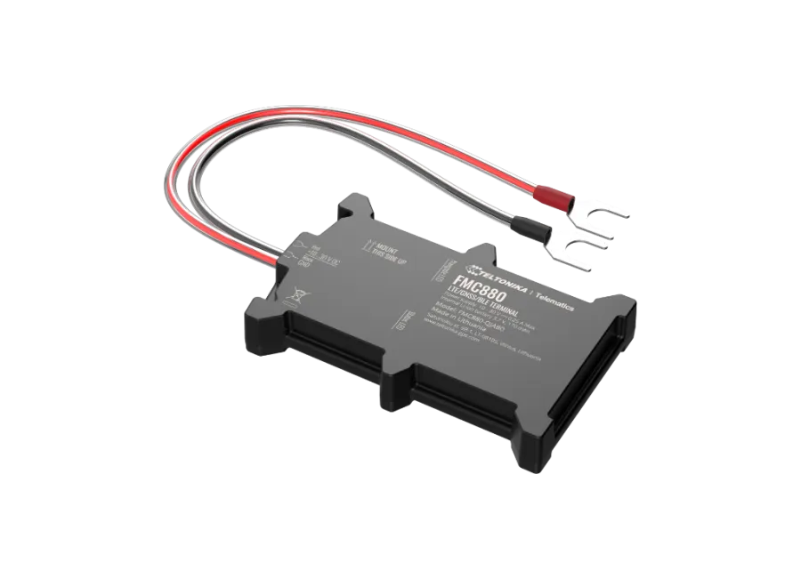 Teltonika FMC880-E Rastreador GPS veicular 4G LTE – Proteção com montagem no compartimento do motor