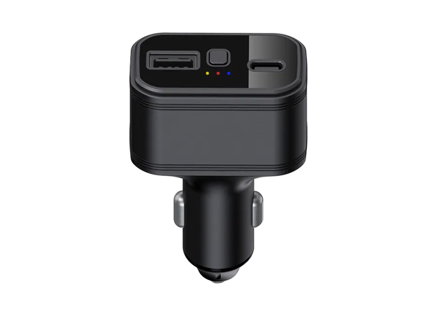 Juneo TK818-G Rastreador GPS para isqueiro 4G LTE – Uso imediato com carregamento USB