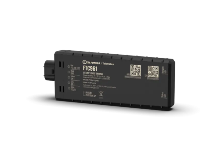 Teltonika FTC961 Rastreador GPS veicular 4G LTE – Proteção IP69K e precisão de 1,8 m