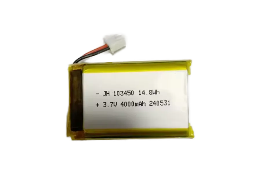 Bateria Li-ion Jhxny 103450 (4000mAh, 3.7V) – com conector ZHR-2