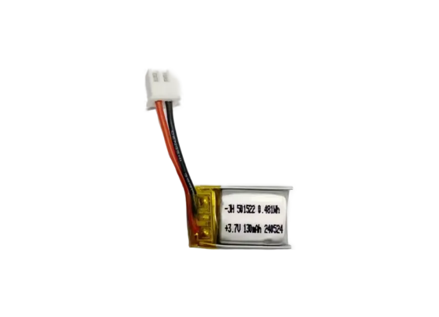 Bateria Li-ion Jhxny 501522 (130mAh, 3.7V) – com conector ZHR-2