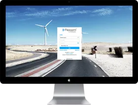 Software de rastreamento desktop Flexcom
